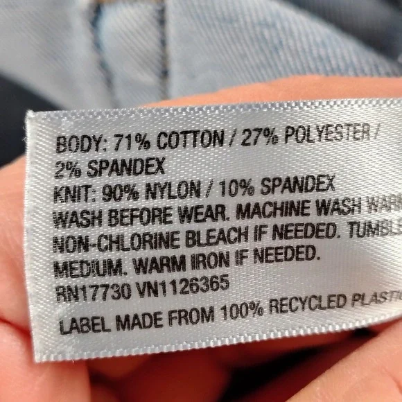 Isabel Maternity by Ingrid & Isabel Blue Medium Wash Jeggings Size 10/30R - Picture 3 of 6